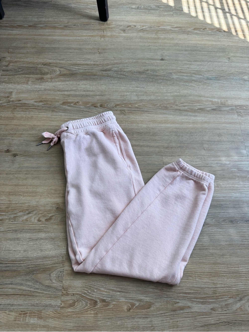 aerie Light Pink Fleece Jogger Pants